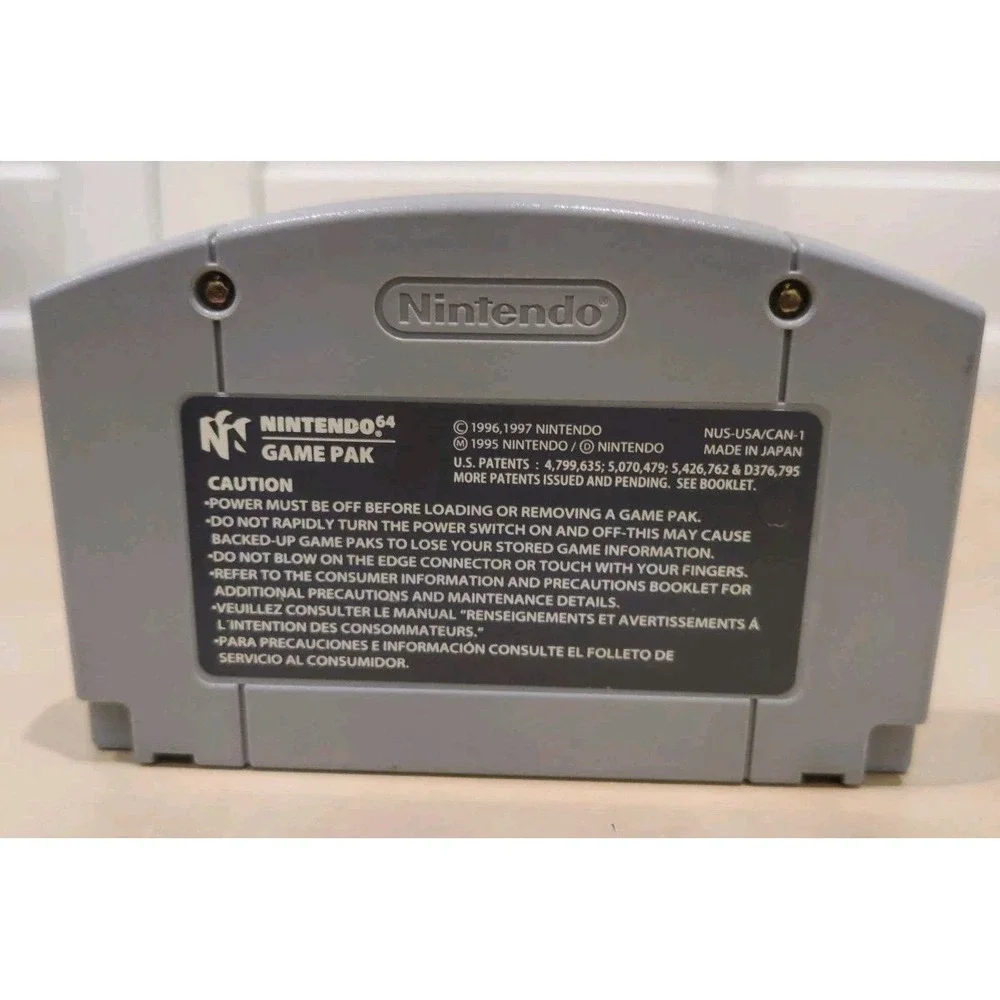 Nintendo 64 San Francisco Rush Extreme Racing Game Cartridge Authentic N64 Clean